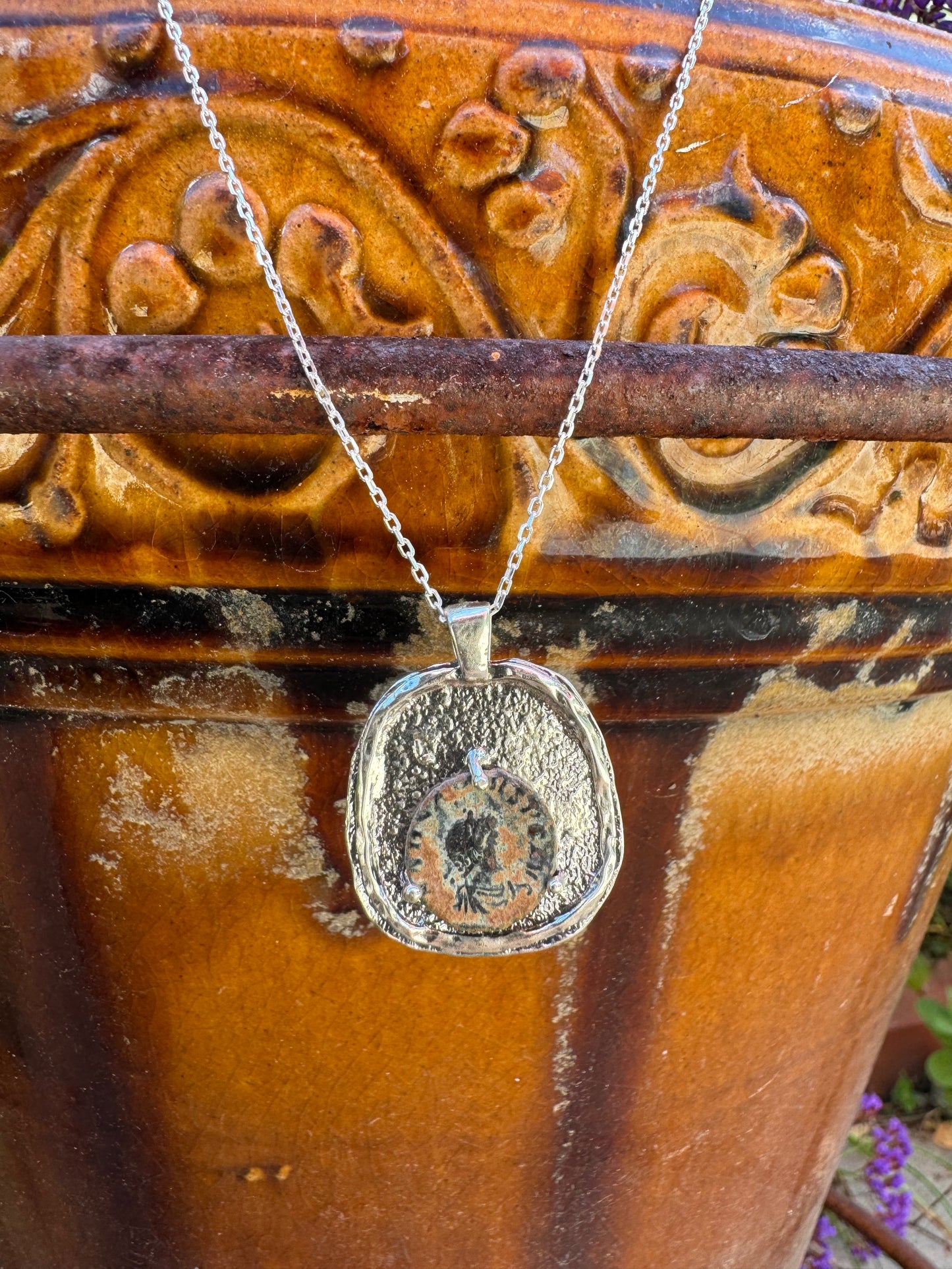 Roman Legacy Box Necklace