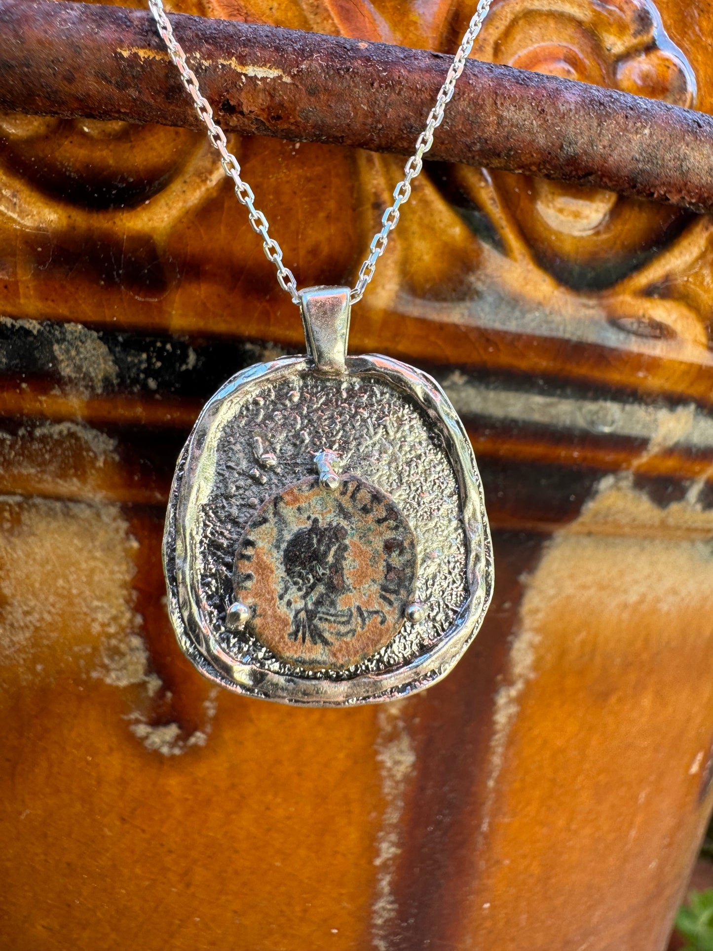 Roman Legacy Box Necklace