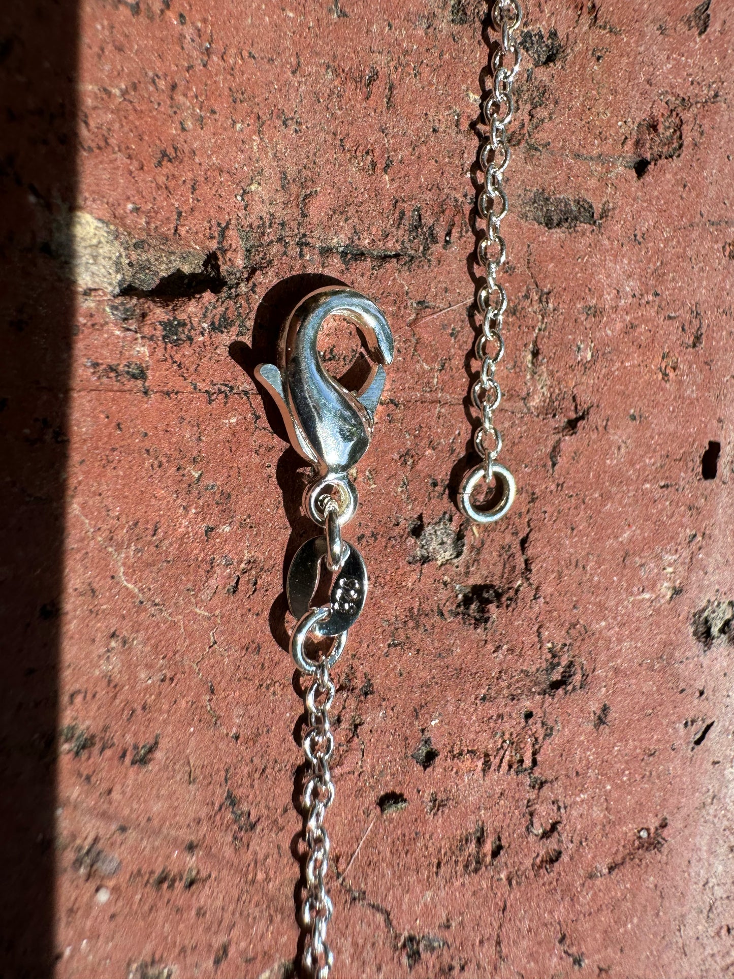 Roman Glass Cross Necklace