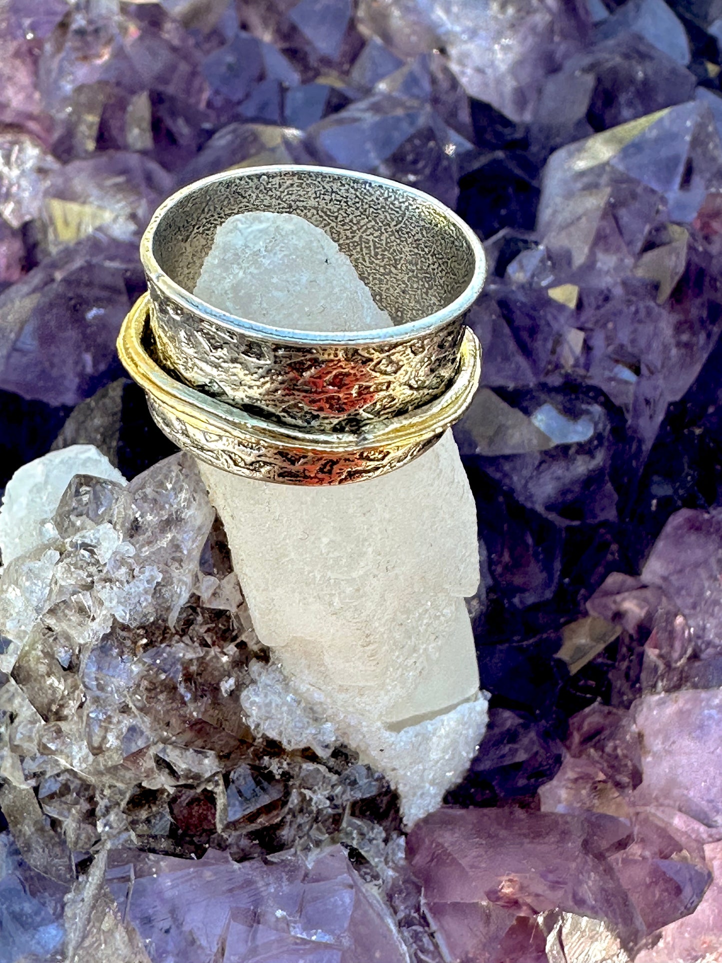 Gold Plated & Sterling Silver Ring