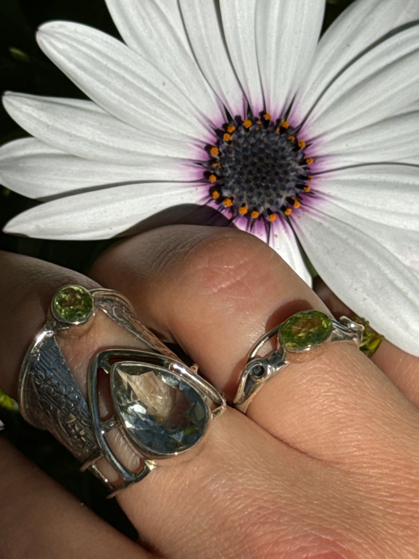 Botanic Bliss Green Amethyst & Peridot Ring