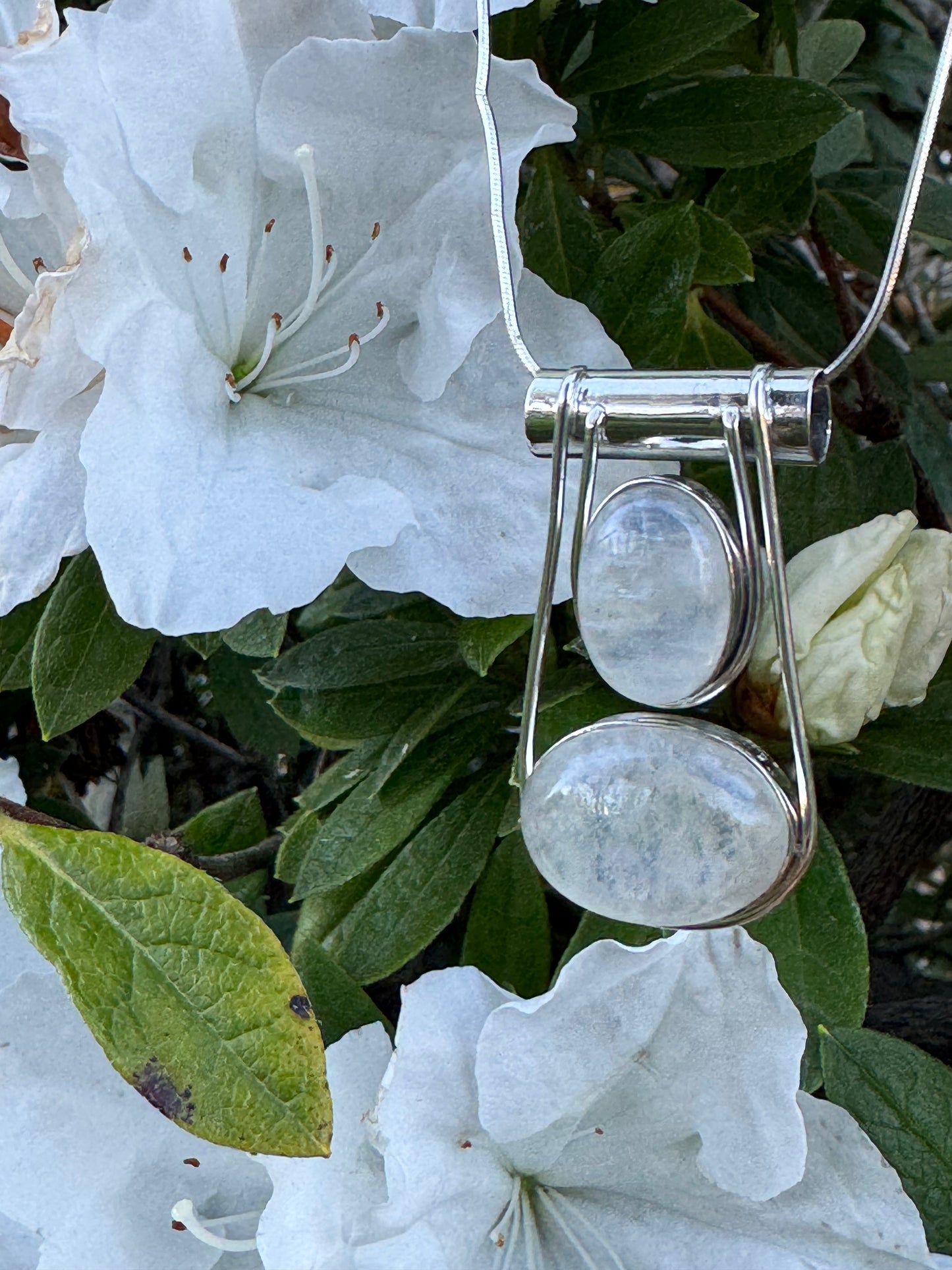 Rainbow Moon Necklace