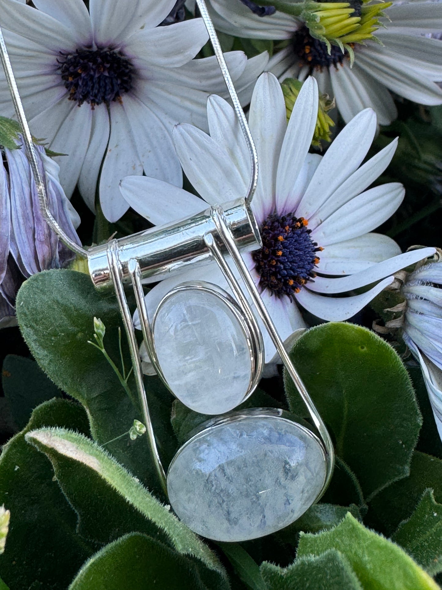 Rainbow Moon Necklace