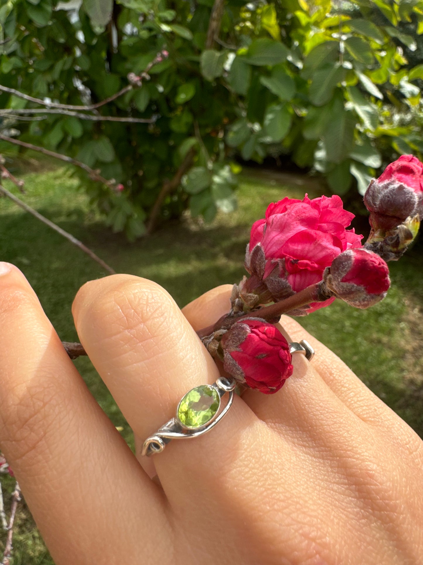 Peridot Pixie Ring