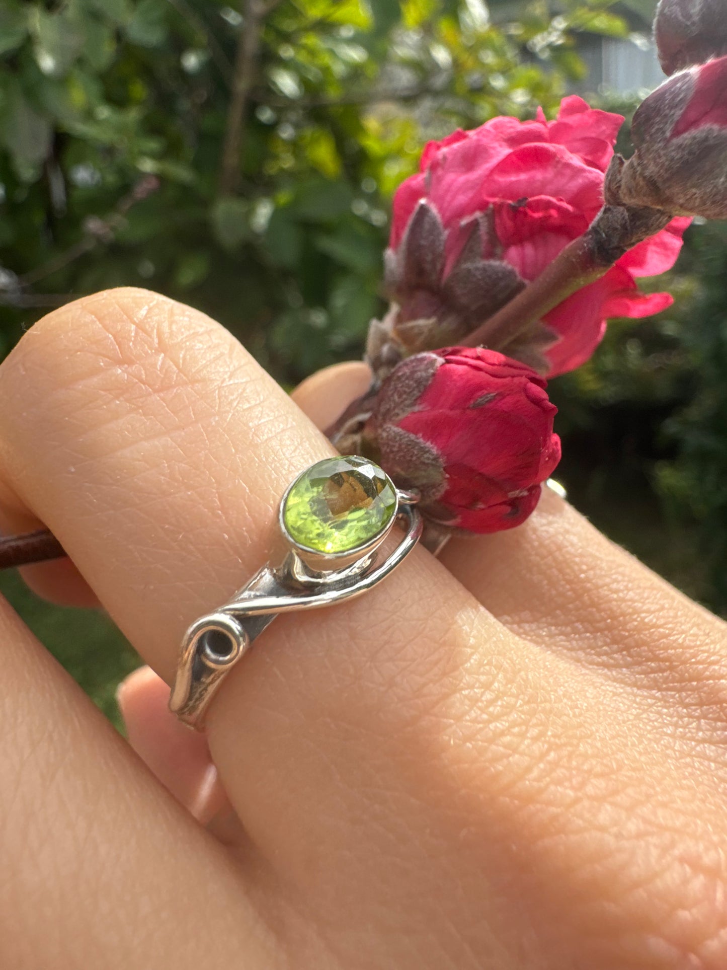 Peridot Pixie Ring