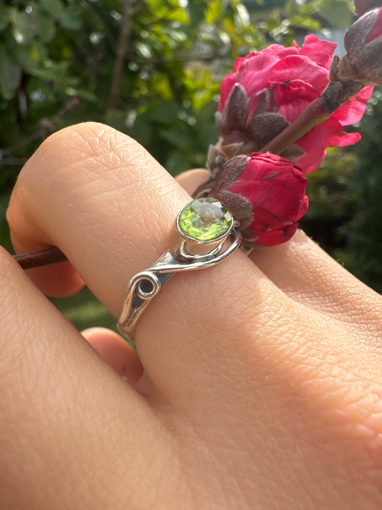Peridot Pixie Ring