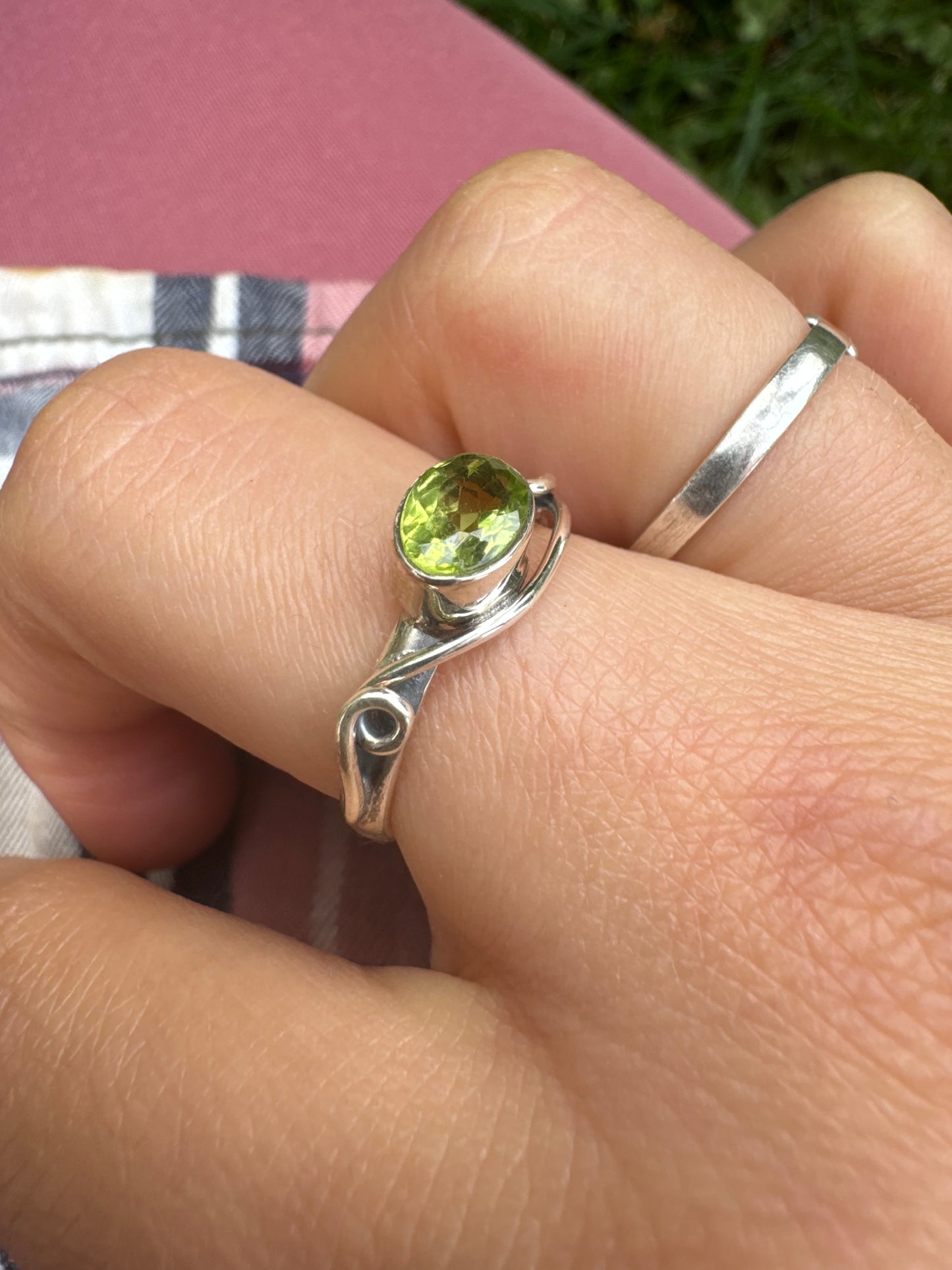 Peridot Pixie Ring