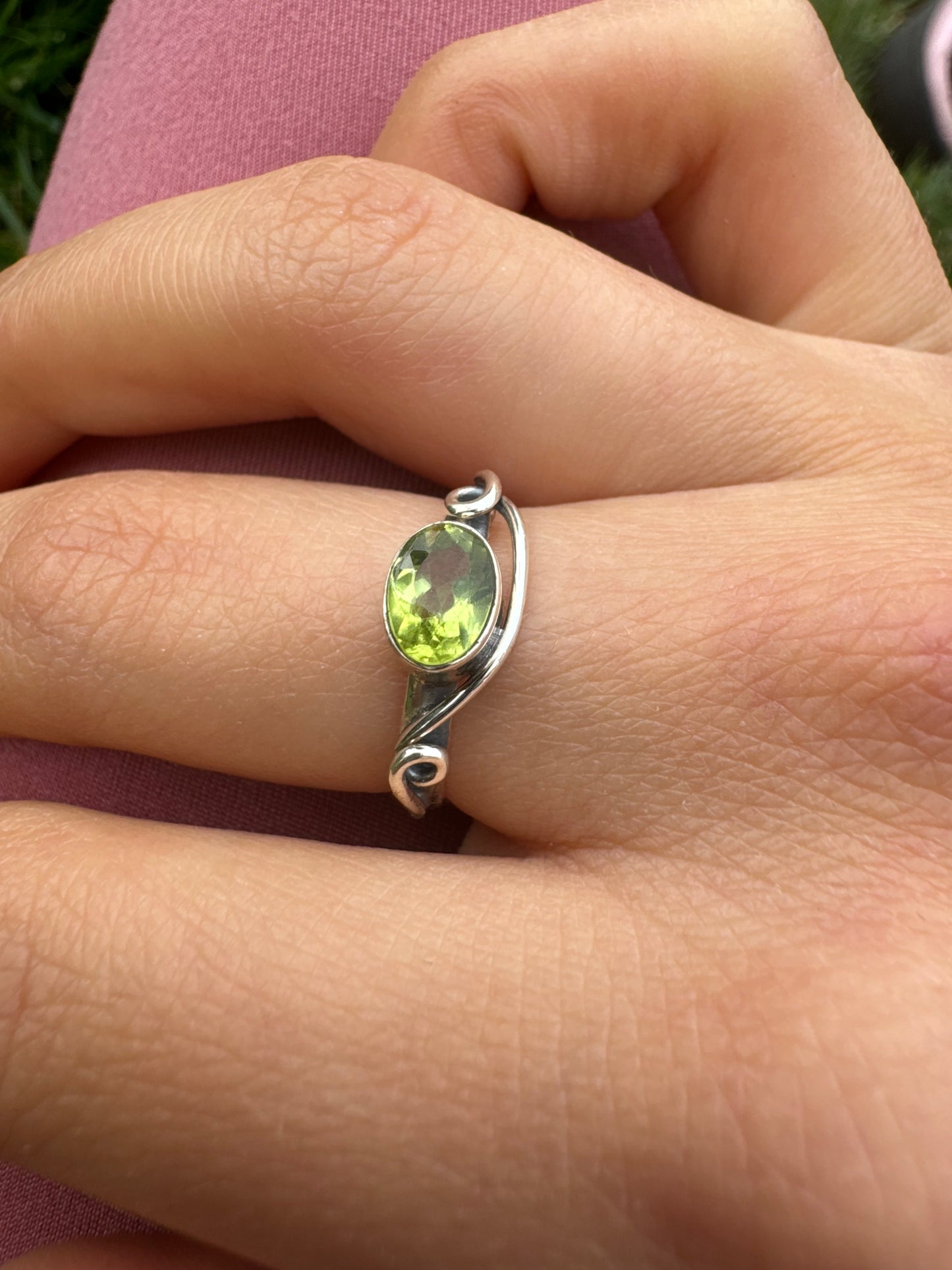 Peridot Pixie Ring