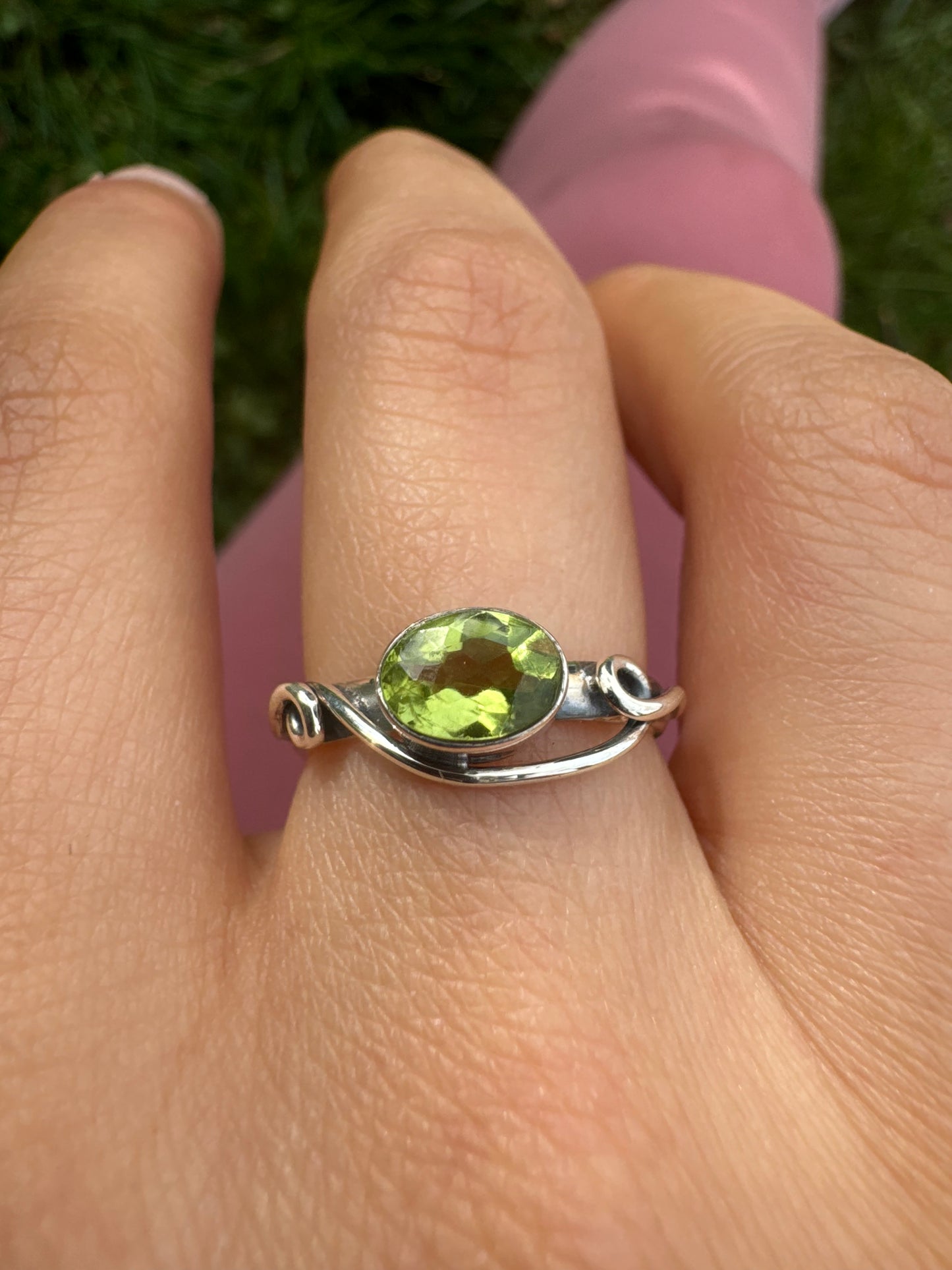 Peridot Pixie Ring