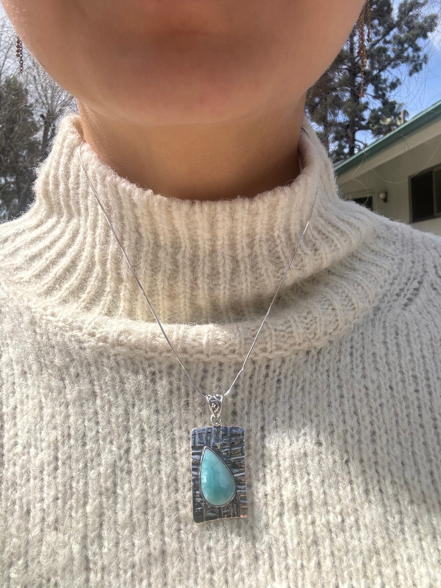 Ocean Box Larimar Necklace