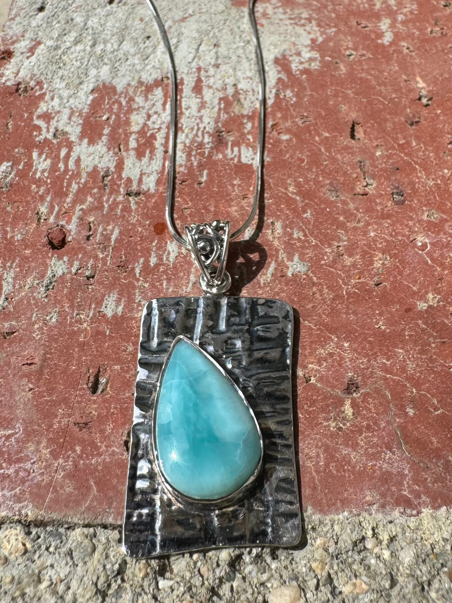 Ocean Box Larimar Necklace