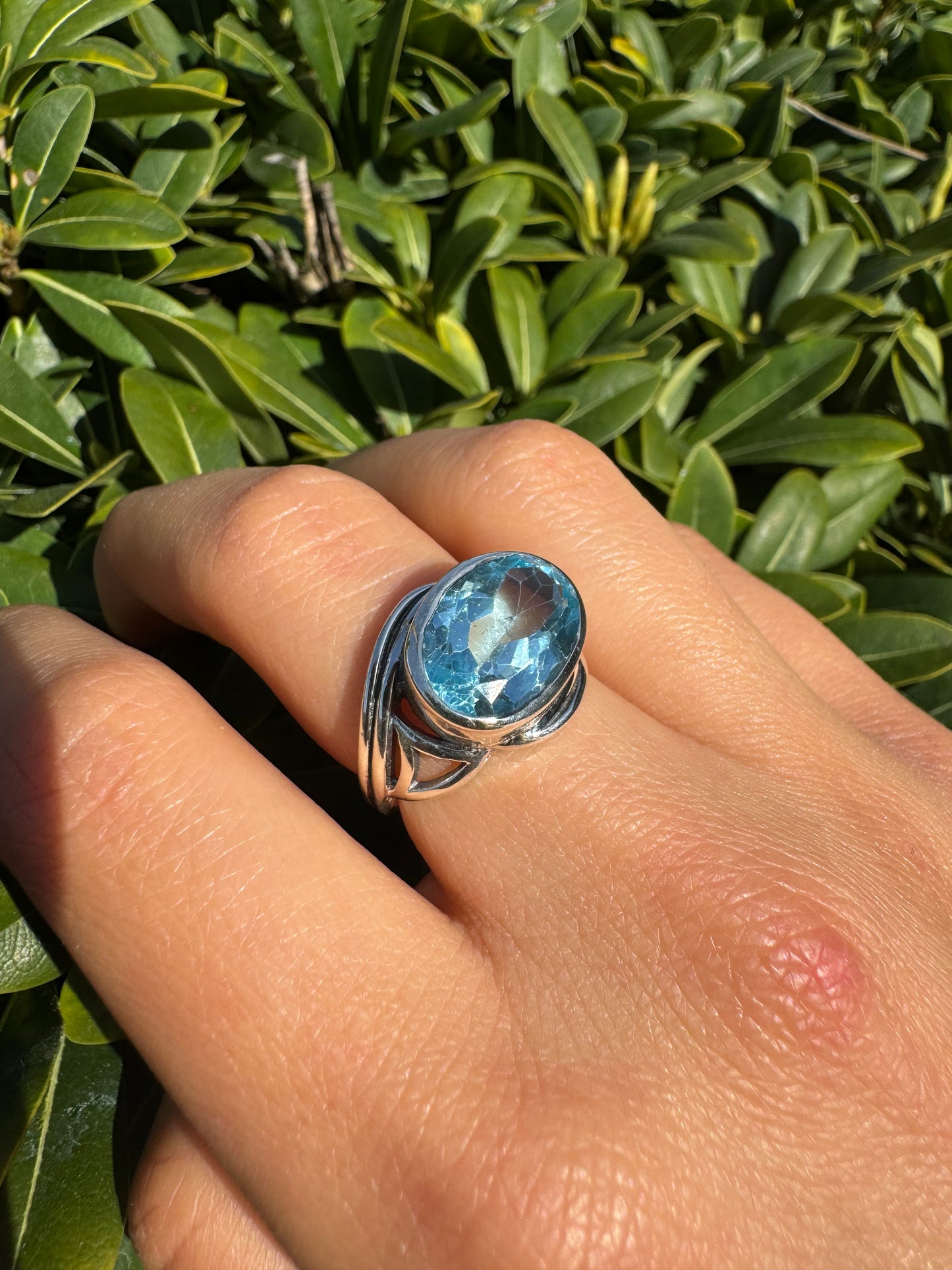 Blue Topaz Majesty Ring