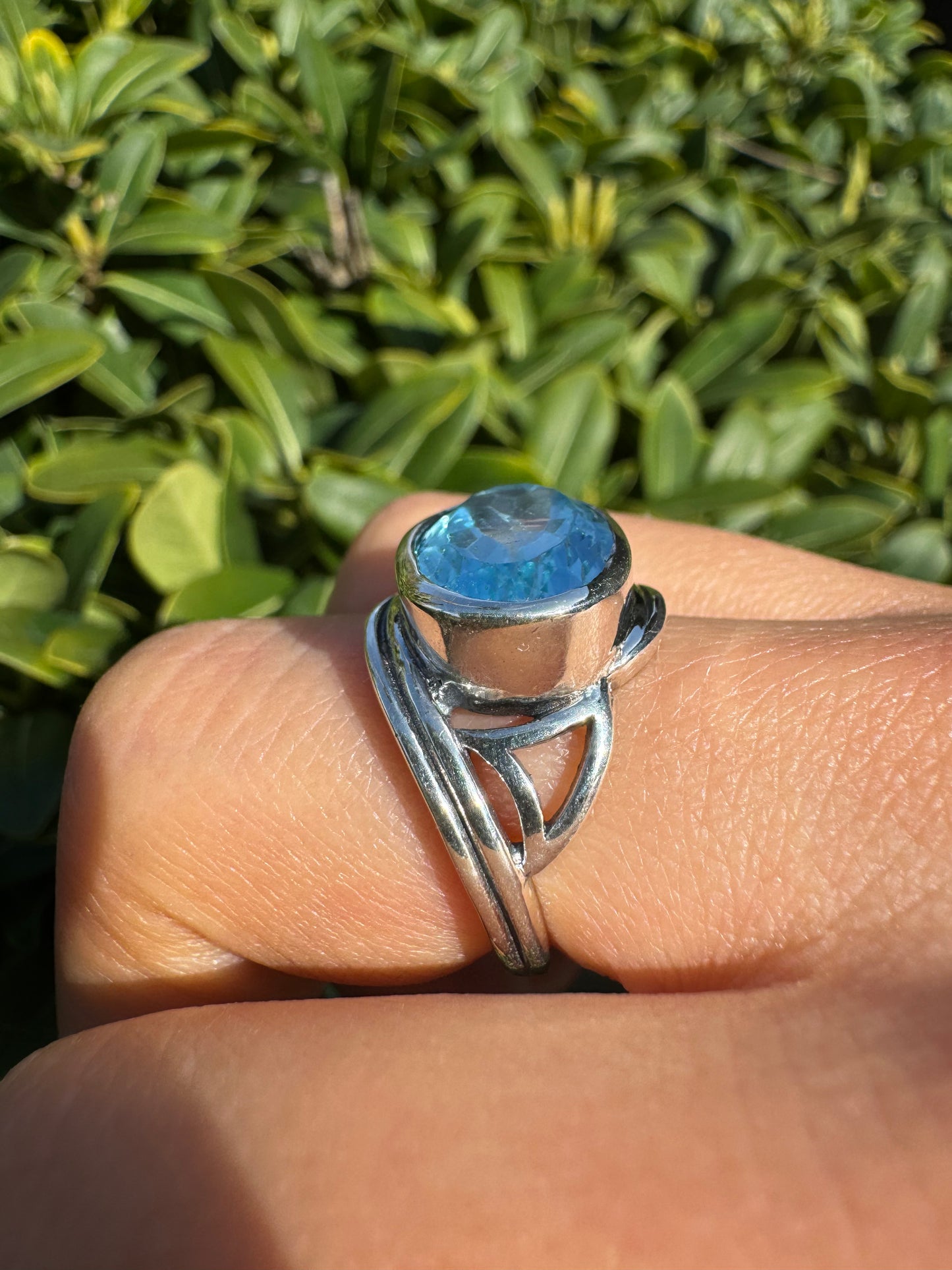 Blue Topaz Majesty Ring