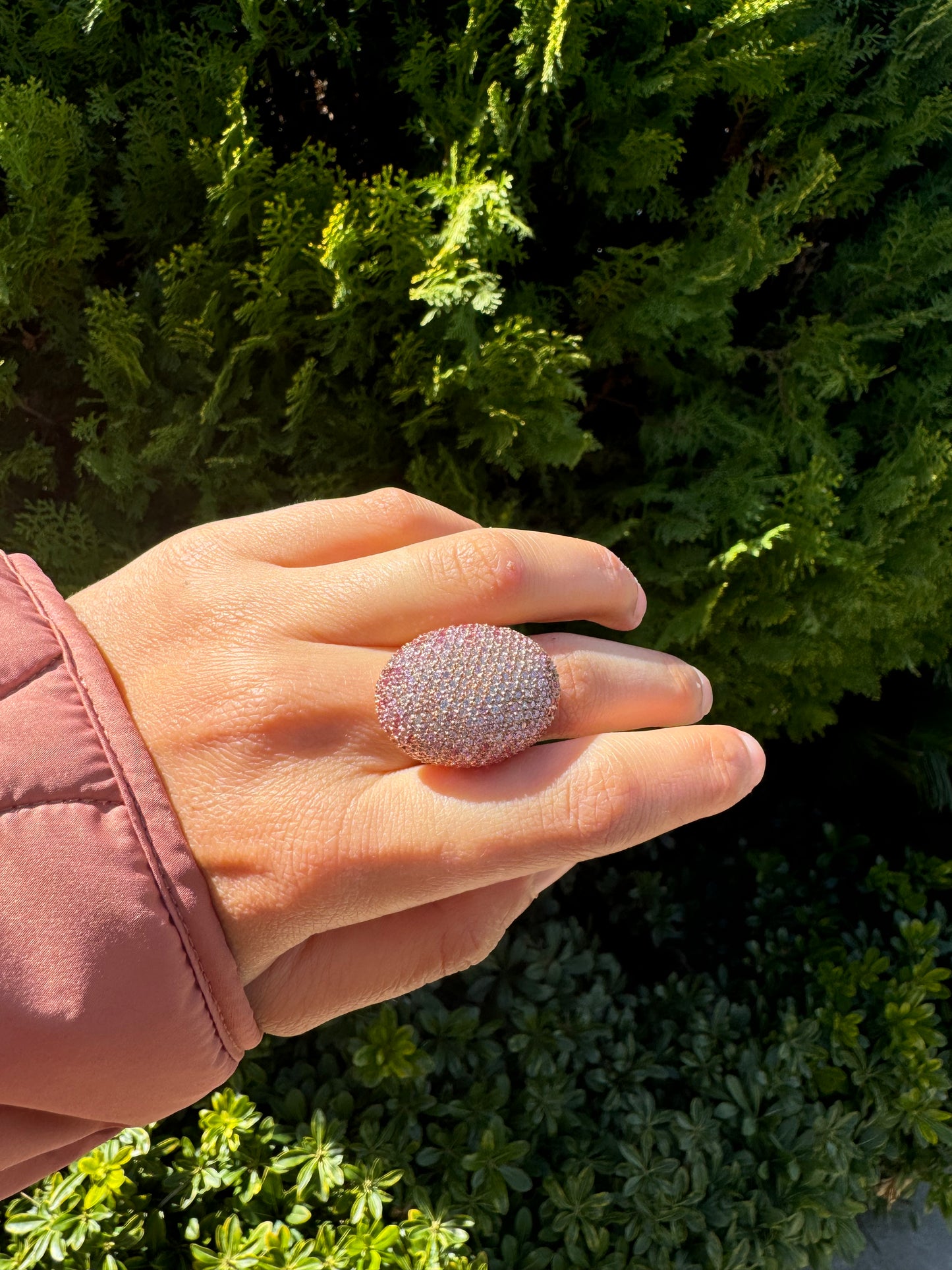 Pink Disco Ring