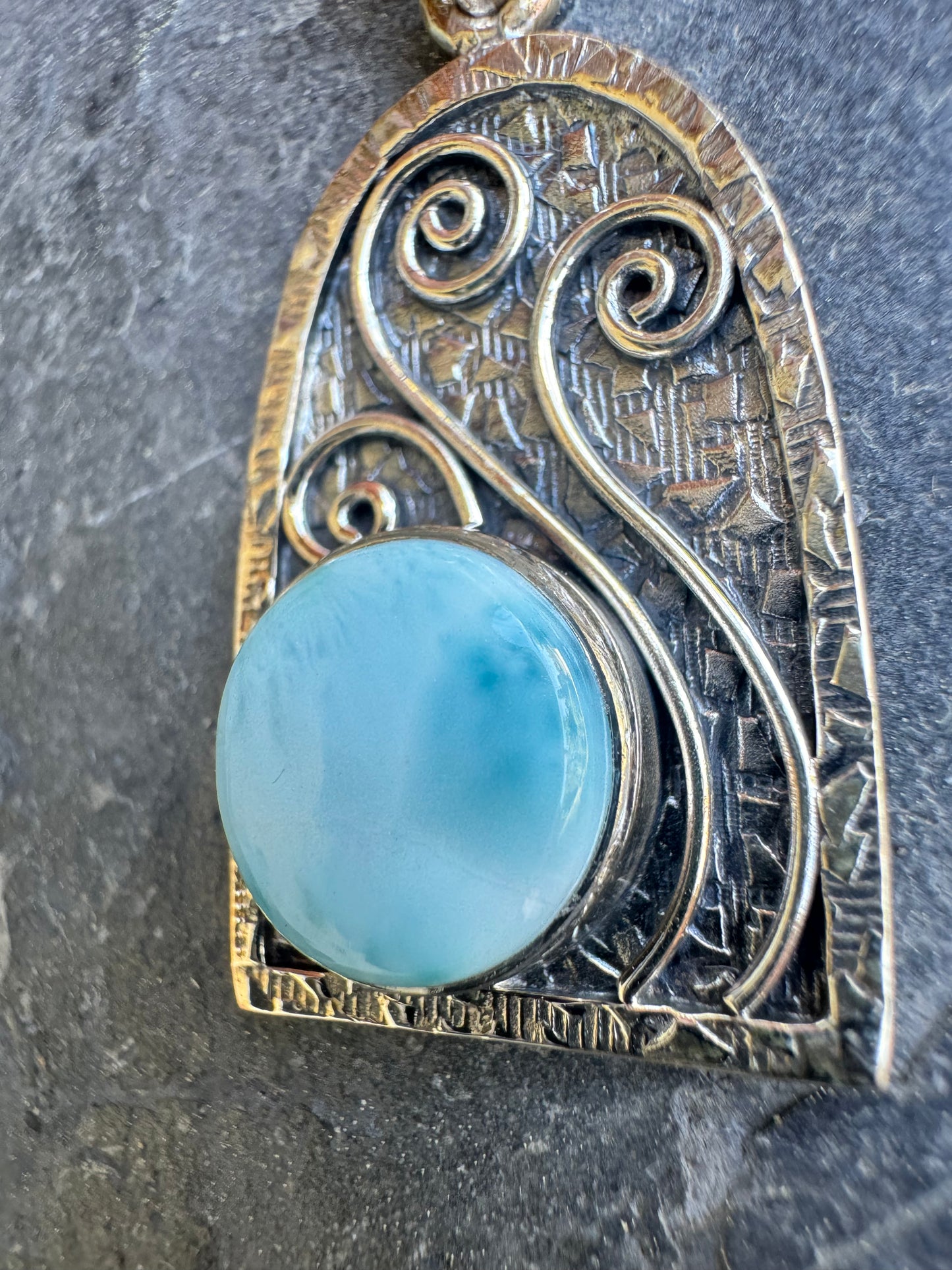 Vista Larimar Necklace