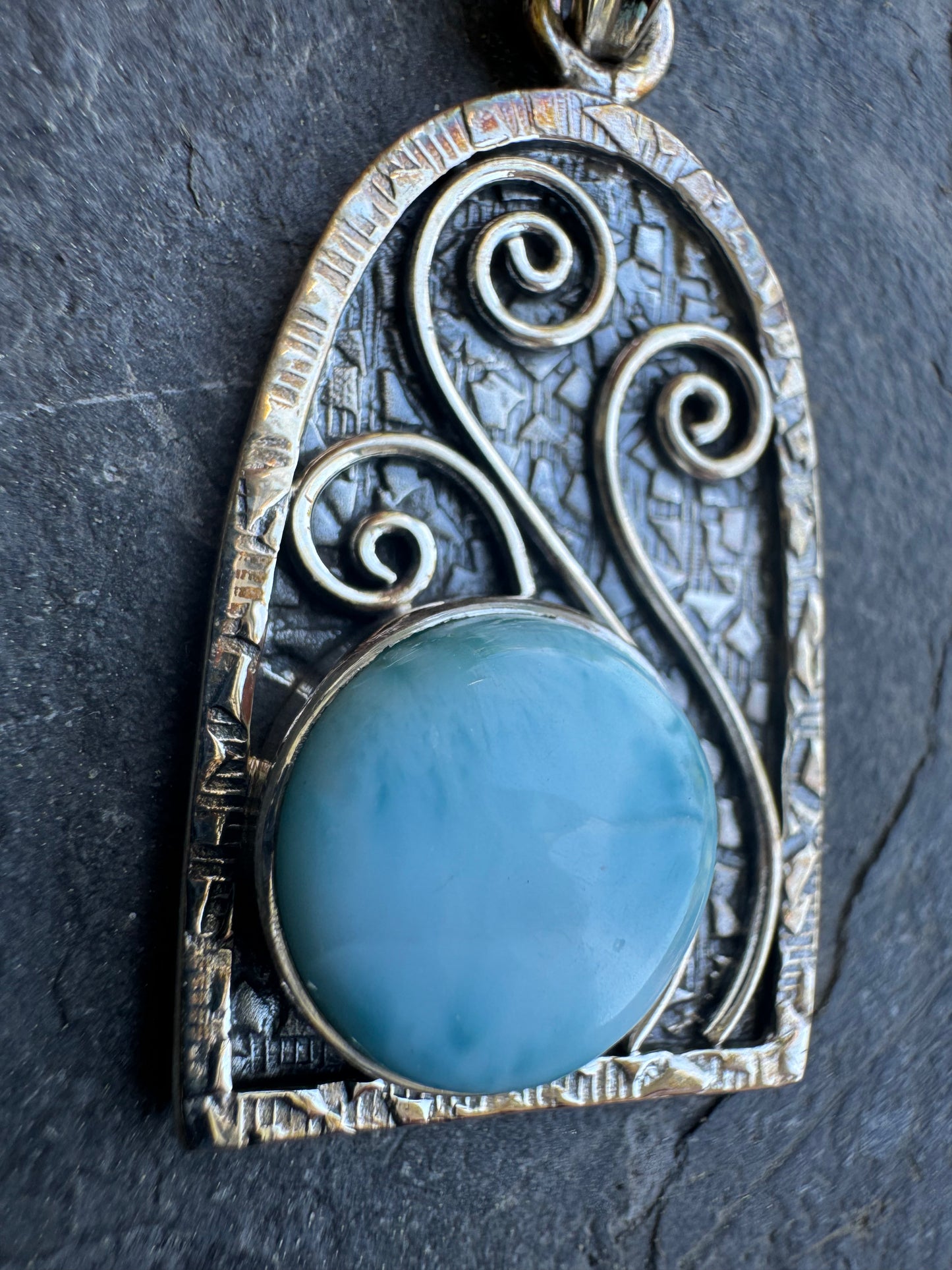 Vista Larimar Necklace
