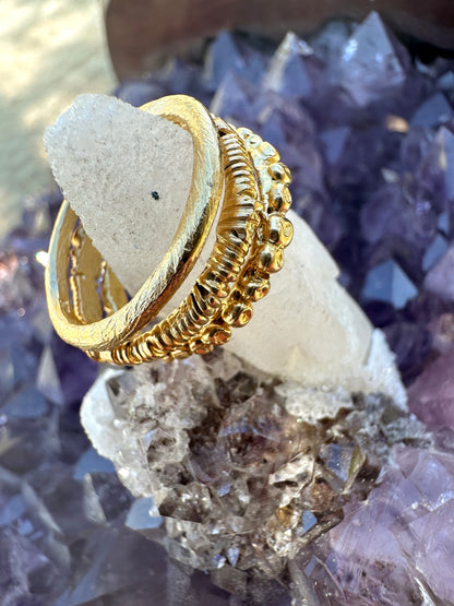 Gold Plated Sterling Ring