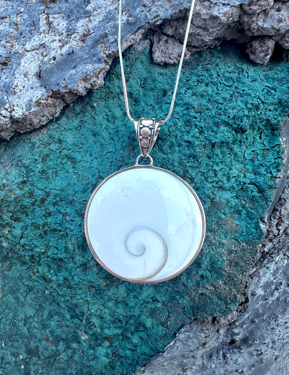 Big Shiva Natural Necklace