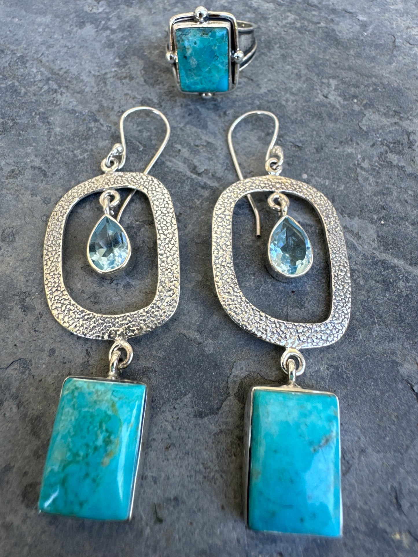 Turqo Turq & Topaz Twinkle Earrings – Mediterranean Artists