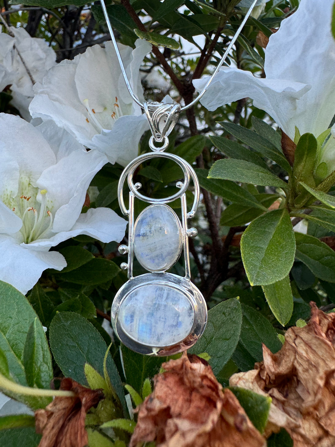 Rainbow Moon Necklace