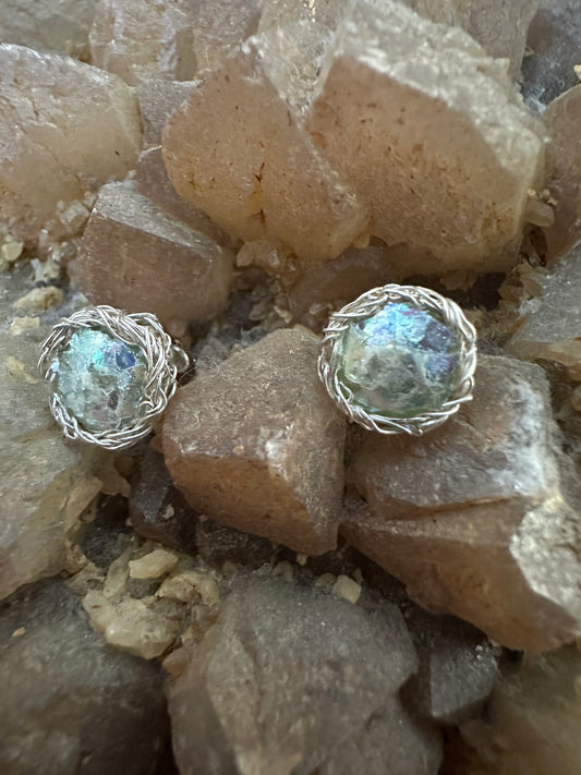 Seafoam Nest Earrings