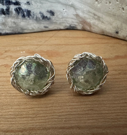 Seafoam Nest Earrings