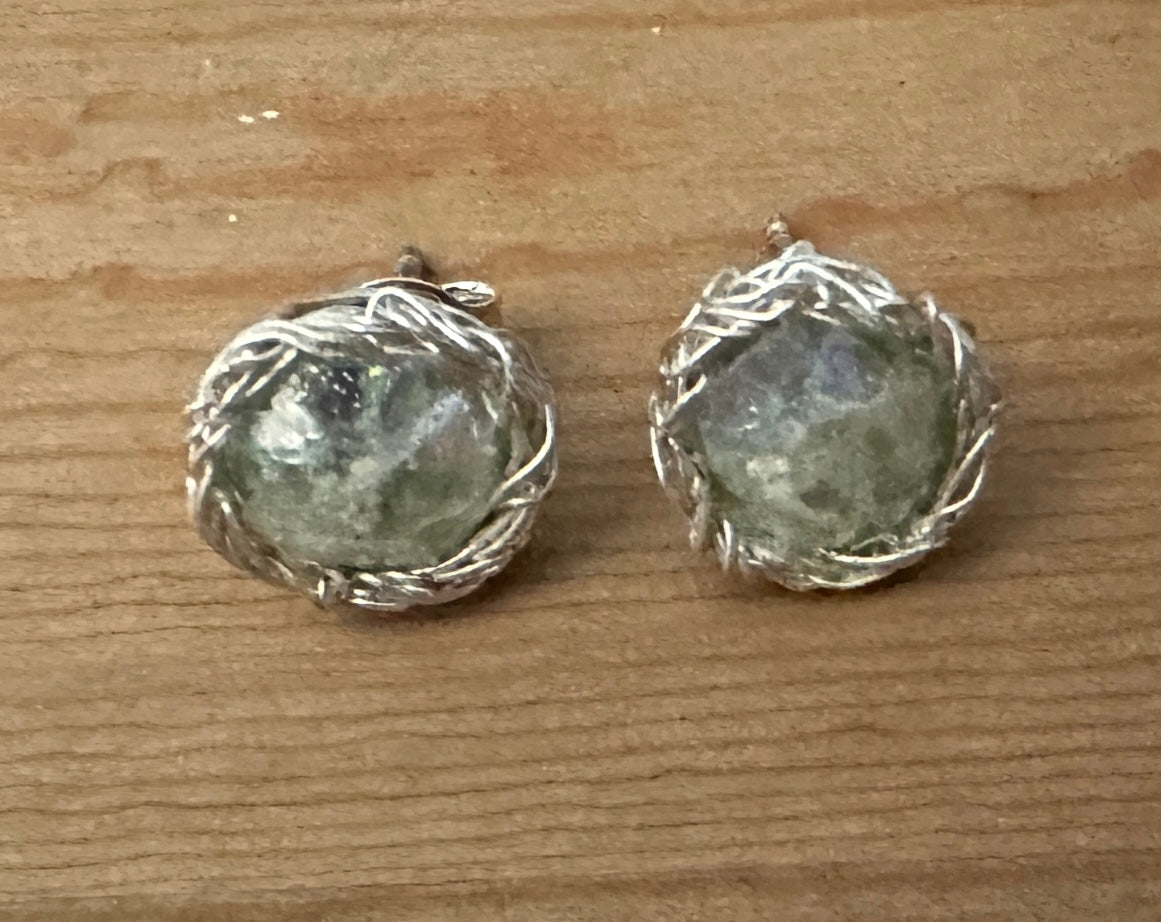 Seafoam Nest Earrings
