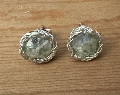 Seafoam Nest Earrings