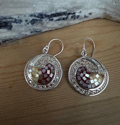 Sunset Mosaic Drops Earrings