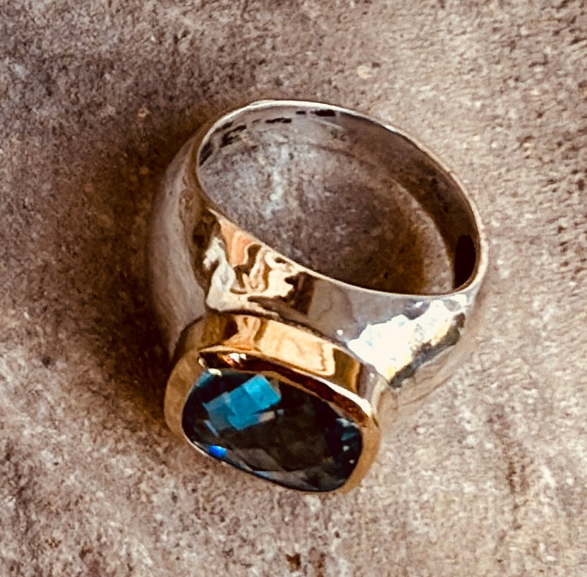 Deepwater Oracle -Gold Ring