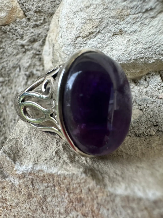 "Amethyst Whisper” Ring